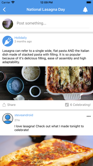 Holidaily - Find Holidays Screenshot