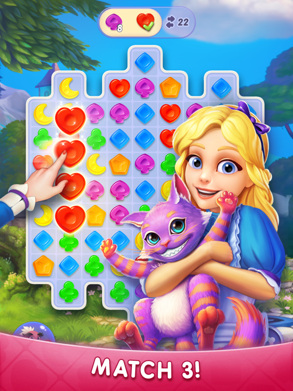 Screenshot #4 pour WonderMatch - match 3 puzzle