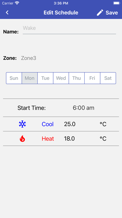 Smart Temp Inspire Touch Screenshot