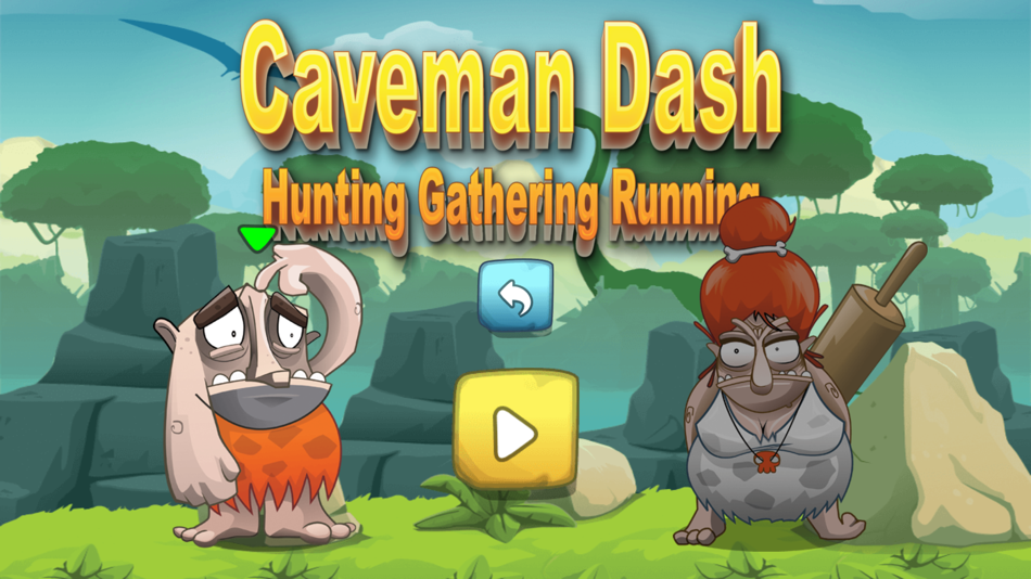 Caveman Dash - Dino Hunter - 1.2.1 - (iOS)