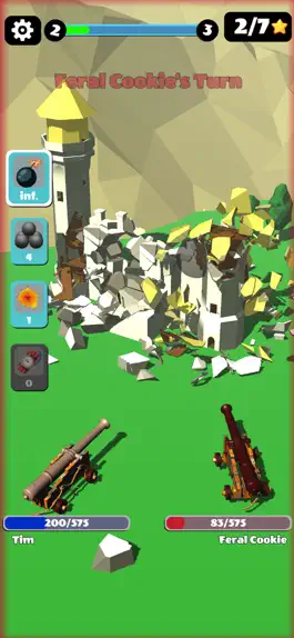 Game screenshot Cannon Castles apk