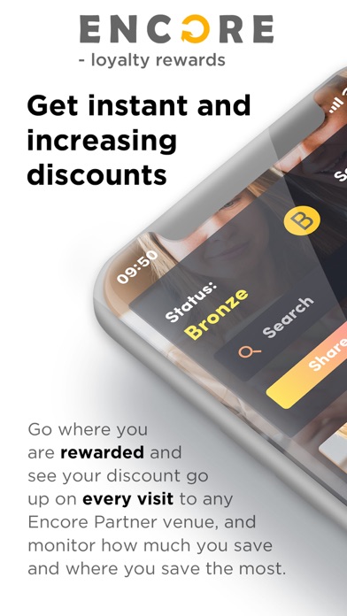 Encore Rewards Screenshot
