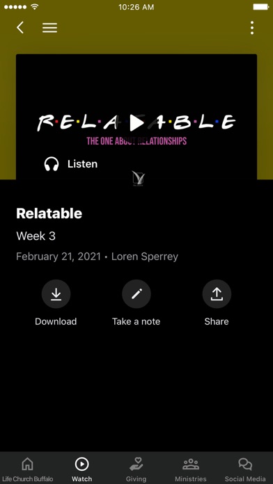 Life Church Buffalo Screenshot