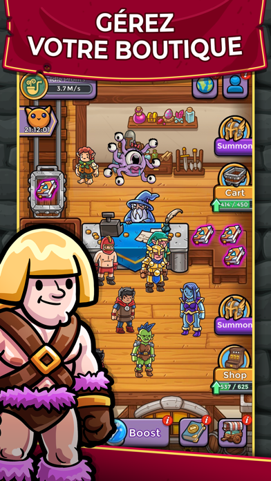 Screenshot #1 pour Dungeon Shop Tycoon