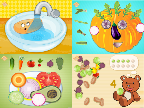 Screenshot #4 pour Les légumes drôles! Jeux