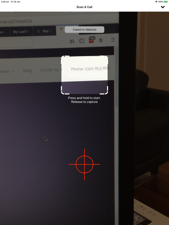 App screenshot