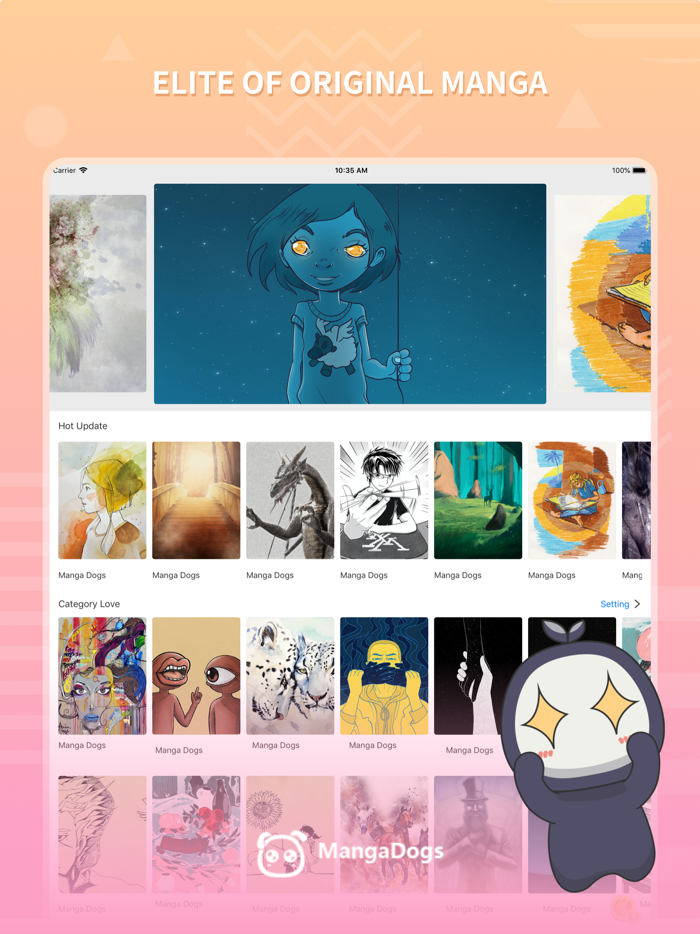 Manga Dogs - webtoon reader