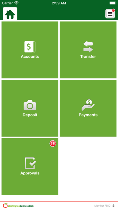 WaBizBank Merchant Screenshot