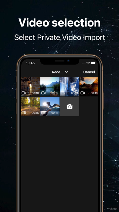 Secret Video Management Screenshot
