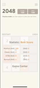 2048 Number Puzzle game screenshot #4 for iPhone
