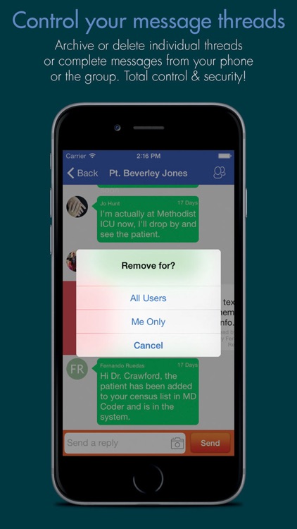 mdMessage - Secure Messaging screenshot-3