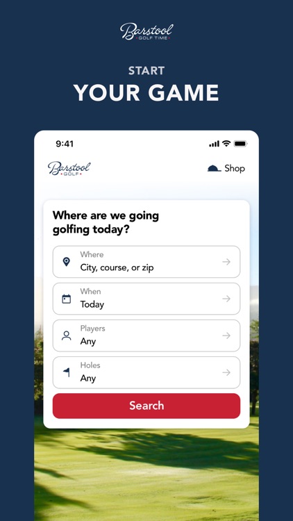 Barstool Golf Time