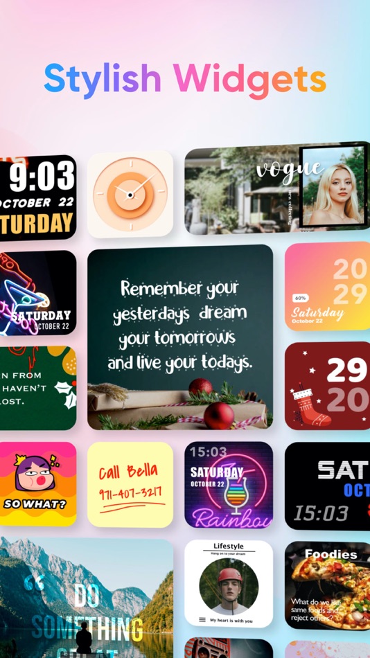 #1. Widget+ Custom HomeScreen (iOS) 由: DesignApp