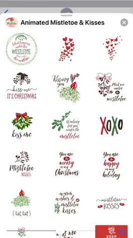 Game screenshot Animated Mistletoe & Kisses hack