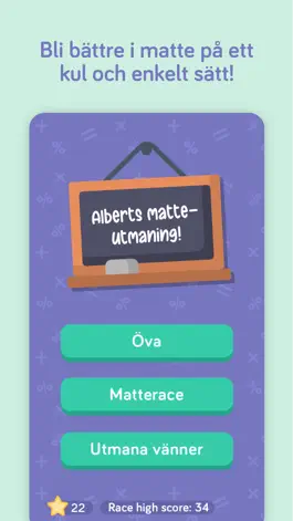 Game screenshot Alberts matteutmaning mod apk