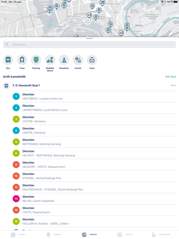 Screenshot #6 pour CityApp - Votre guide à la VDL