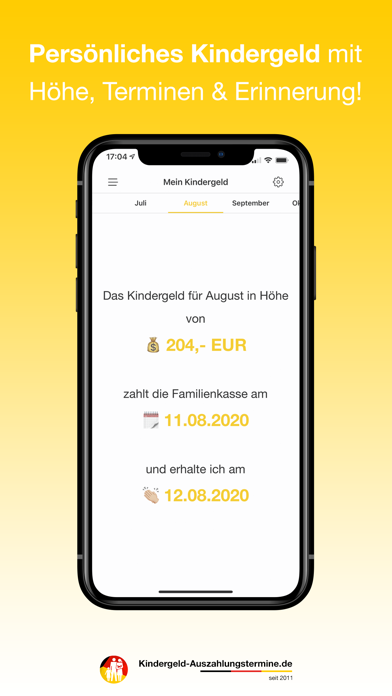 Kindergeld Pro 2021 Screenshot