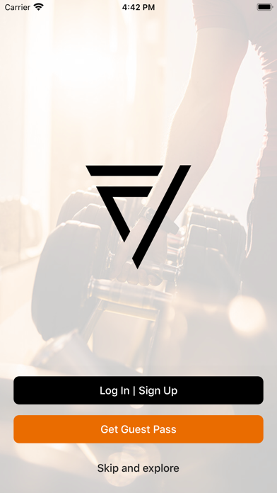 Verge Fitness Screenshot