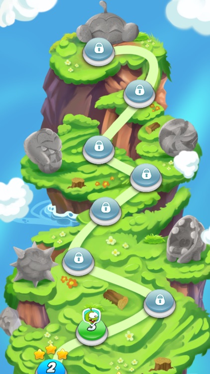 OmNom Climb the Rope