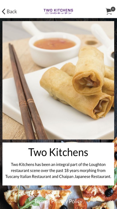 Two Kitchens Screenshot