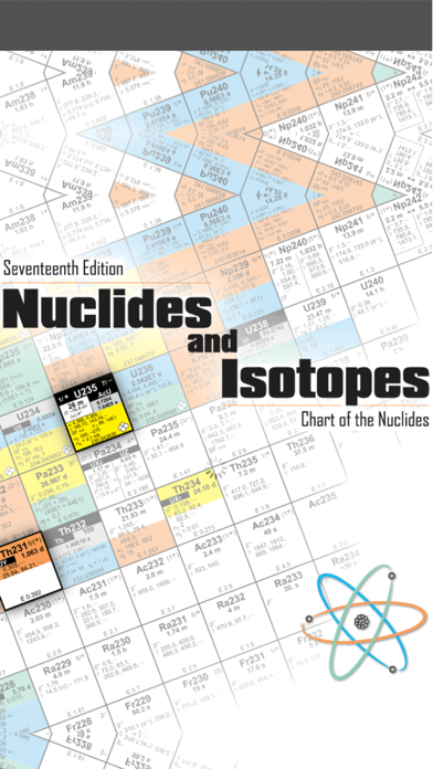 Chart of the Nuclides Screenshot