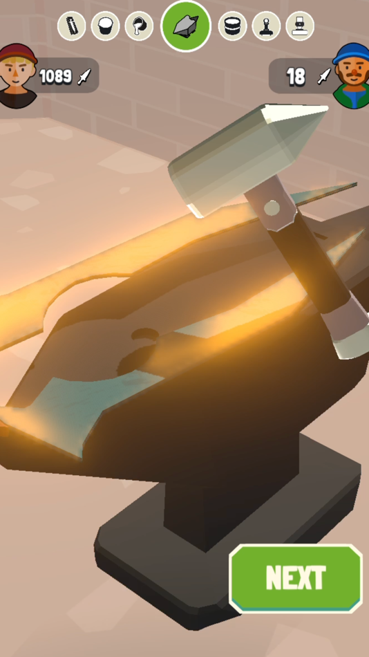 #3. Blade Forge 3D (iOS) 由: Kwalee Ltd