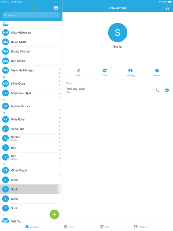 Screenshot #6 pour Sonic Mobile Communicator
