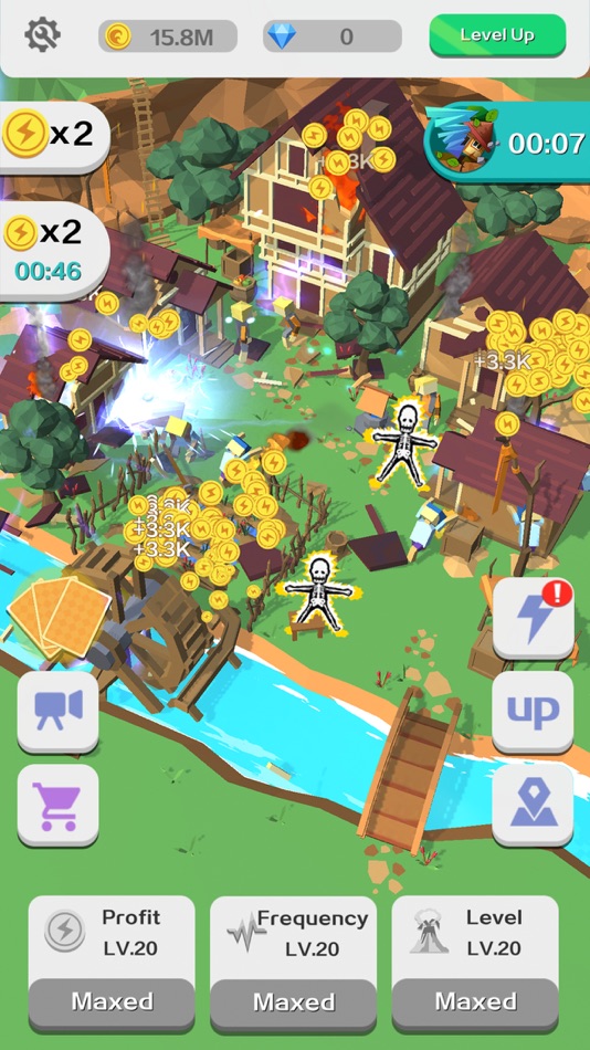 #5. Idle Disaster (iOS) By: Gameley