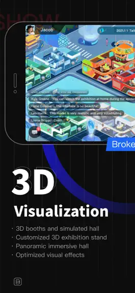 Game screenshot BrokersShow-3D云展会 mod apk