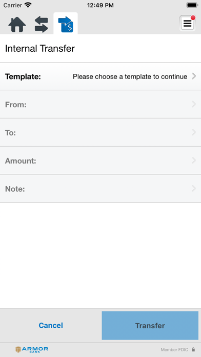 Armor Bank - Business Screenshot