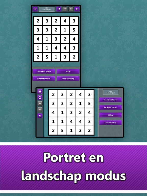 LogiBrain Hitori iPad app afbeelding 2
