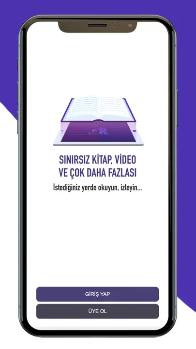 QR Kütüphane iPhone Ekran Görüntüsü 1
