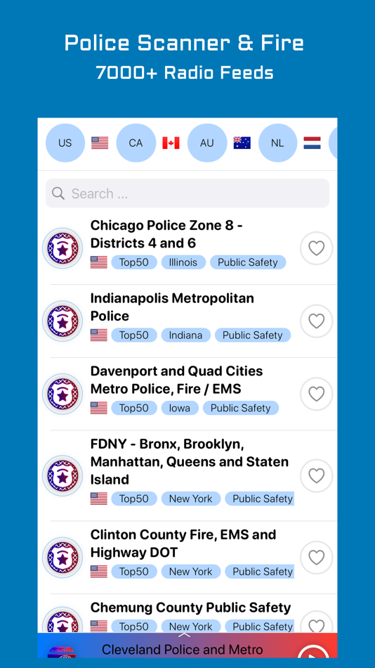 Police Scanner Radio + Fire - 2.0 - (iOS)