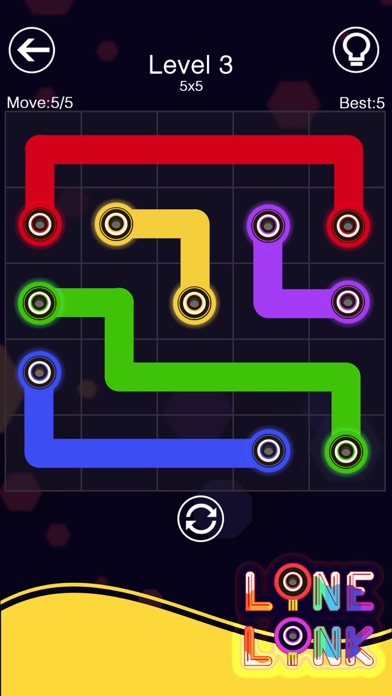 Line Link: Color Block Puzzleのおすすめ画像1