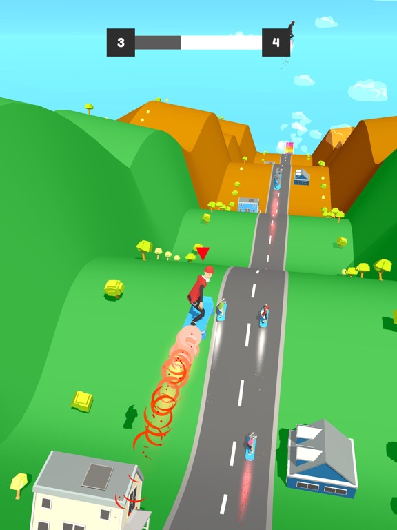 Screenshot #4 pour Jet Skate Race : Wave Hills