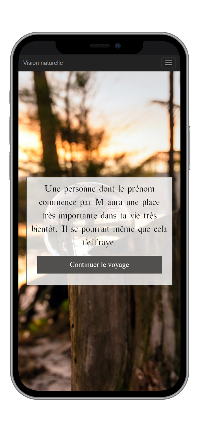 Vision naturelle - Voyance