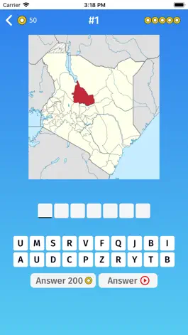 Game screenshot Kenya: Provinces Map Quiz Game mod apk