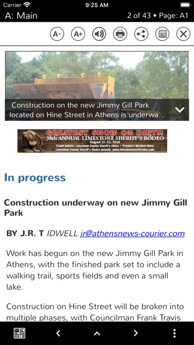 News-Courier- Athens, AL Screenshot