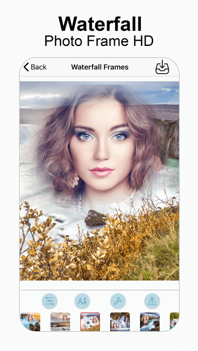 How to cancel & delete Waterfall Photo Frames from iphone & ipad 4