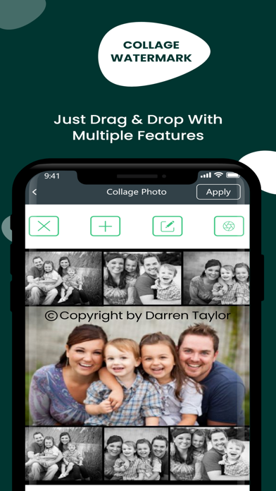 Watermark to Photo & Copyright Screenshot