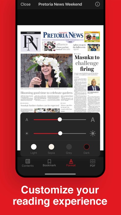 Pretoria News Weekend Screenshot