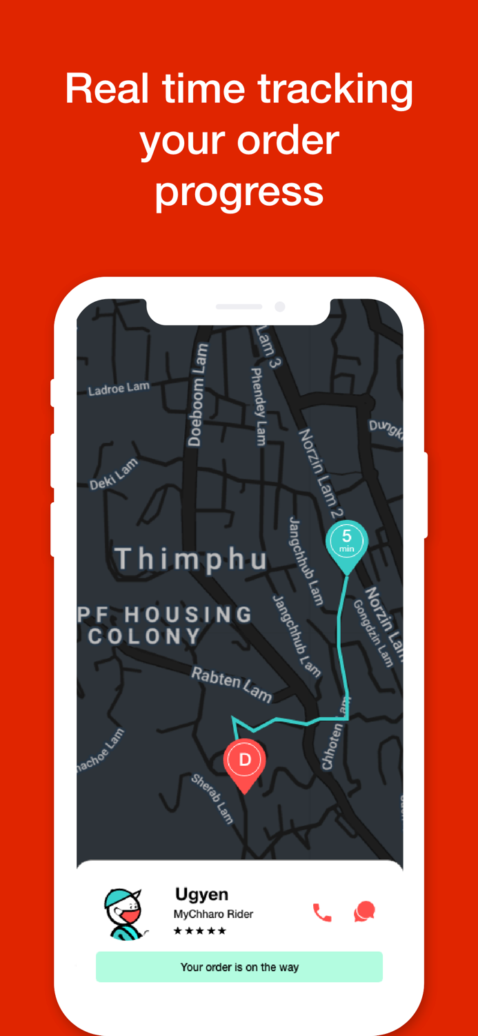 MyChharo - Food Delivery App