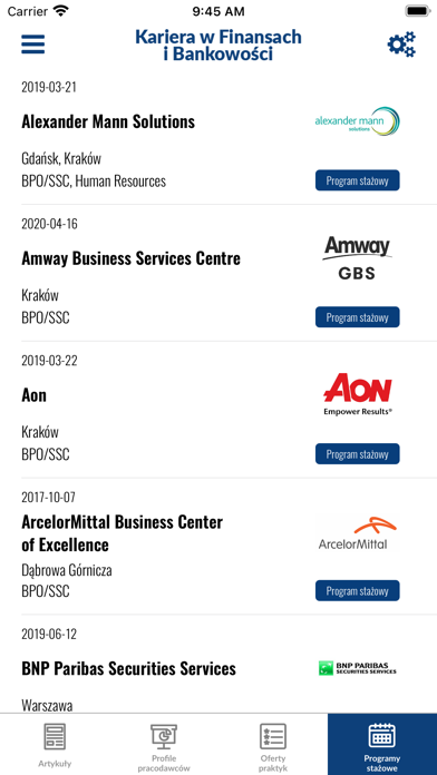 Przewodnik Kariera w Finansach Screenshot