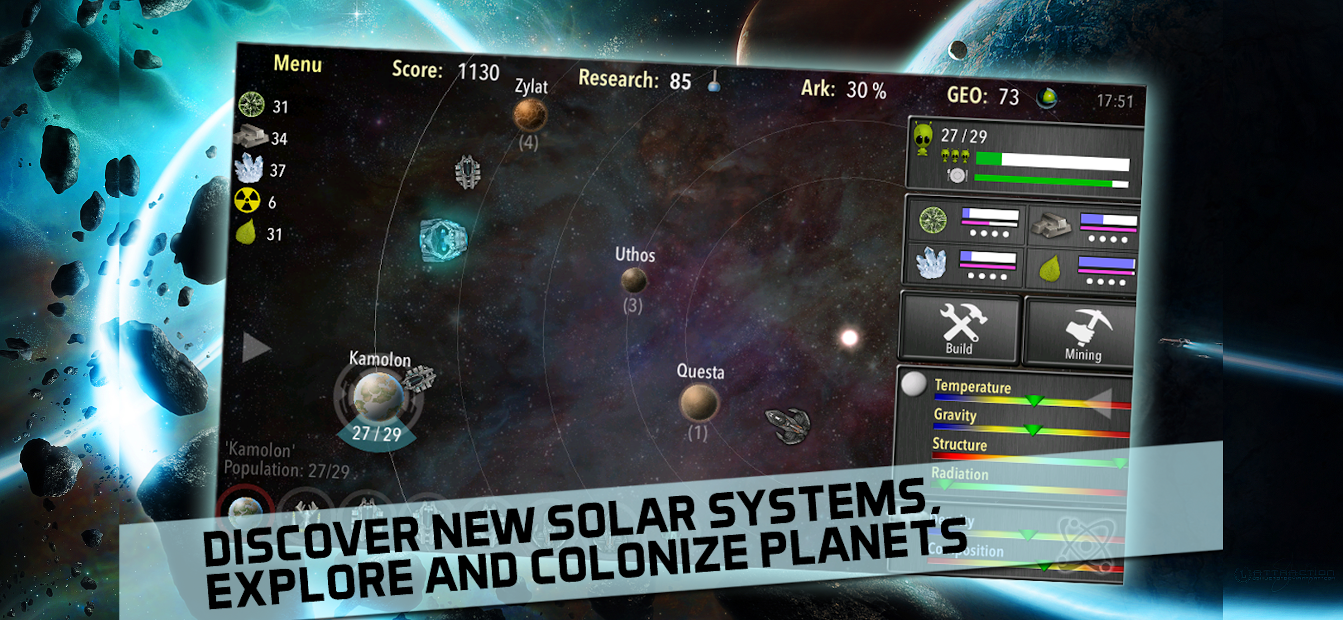 Alien Tribe 2: 4X Space RTS TD