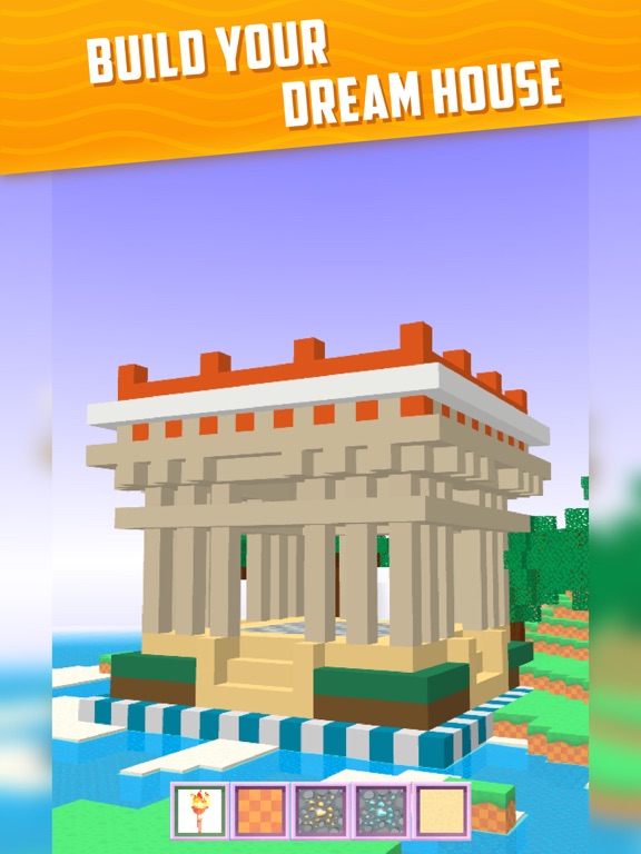 Screenshot #6 pour Build Craft - Voxel Sandbox 3D