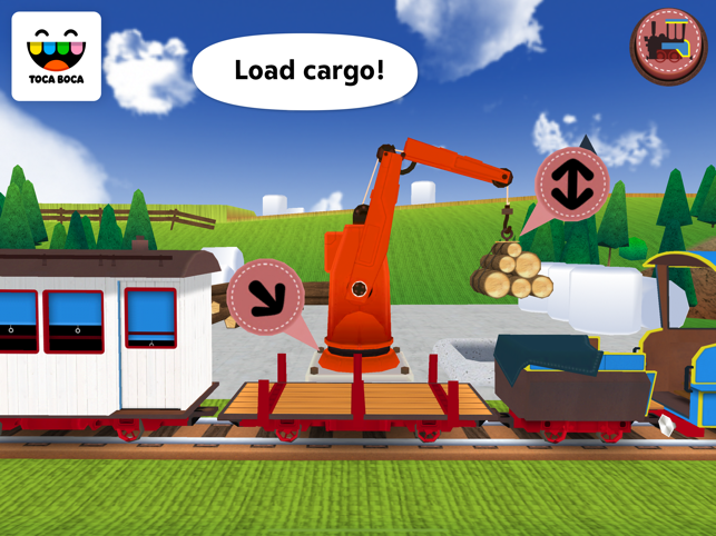 ‎Toca Train Screenshot