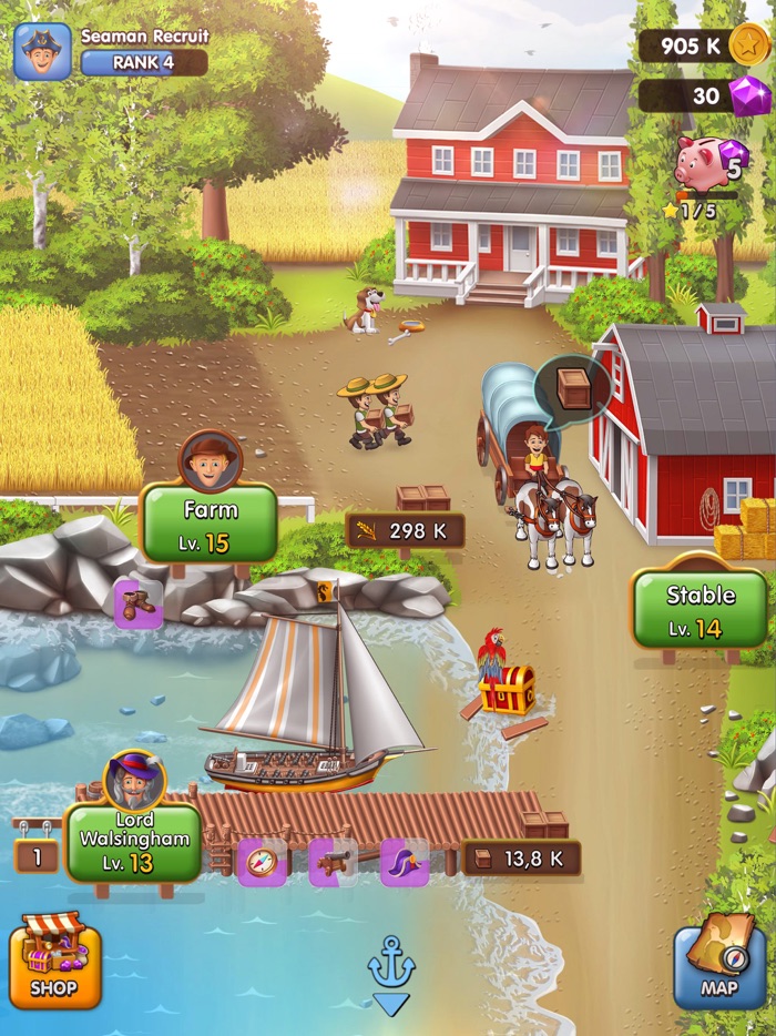 Pocket Ships Idle Tap Empire