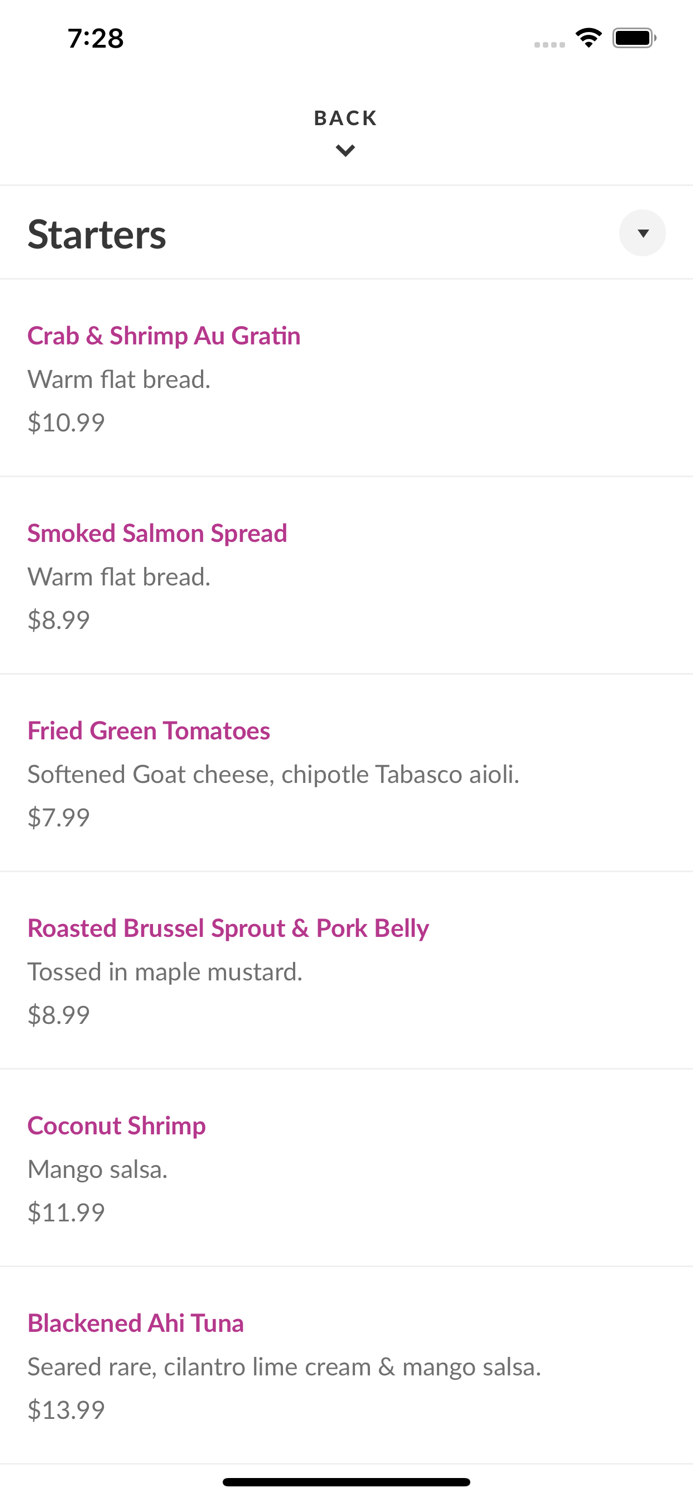 19 North Seafood and Grill