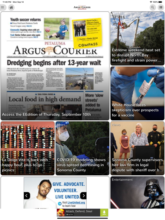 Screenshot #4 pour Petaluma Argus Courier