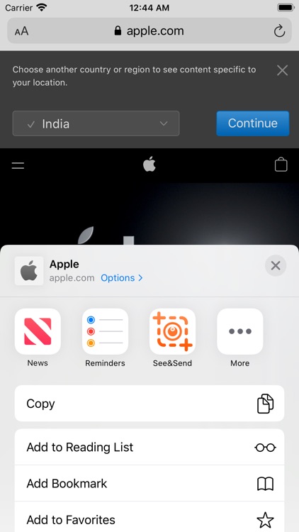 SeeAndSend: Screenshot screenshot-4